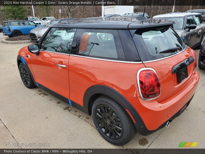 Solaris Orange Metallic / Carbon Black 2020 Mini Hardtop Cooper 2 Door