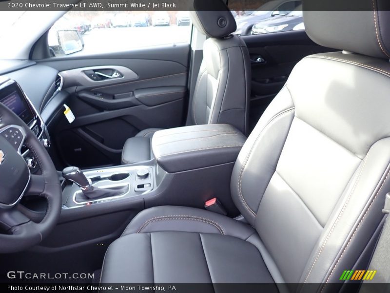 Summit White / Jet Black 2020 Chevrolet Traverse LT AWD