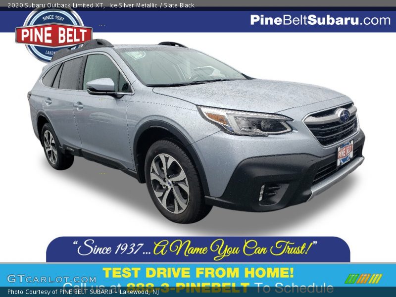 Ice Silver Metallic / Slate Black 2020 Subaru Outback Limited XT