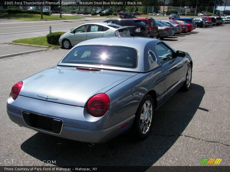 Medium Steel Blue Metallic / Black Ink 2005 Ford Thunderbird Premium Roadster
