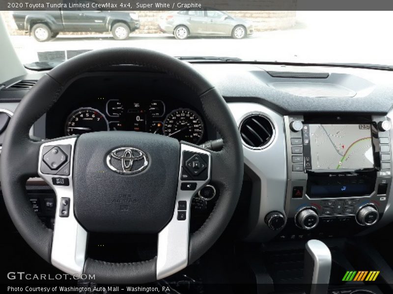 Super White / Graphite 2020 Toyota Tundra Limited CrewMax 4x4