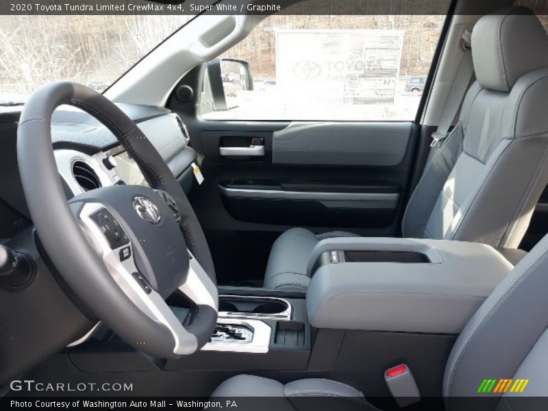 Super White / Graphite 2020 Toyota Tundra Limited CrewMax 4x4