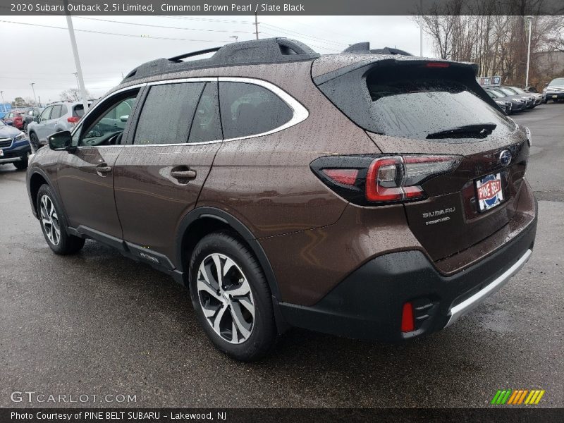 Cinnamon Brown Pearl / Slate Black 2020 Subaru Outback 2.5i Limited