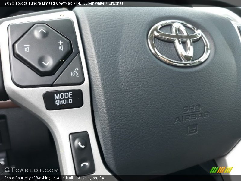 Super White / Graphite 2020 Toyota Tundra Limited CrewMax 4x4