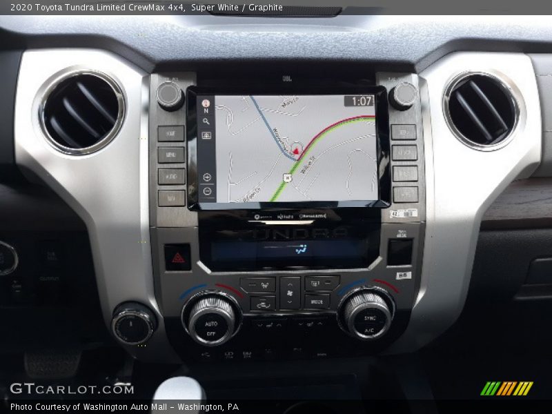 Super White / Graphite 2020 Toyota Tundra Limited CrewMax 4x4