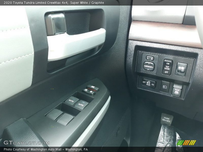 Super White / Graphite 2020 Toyota Tundra Limited CrewMax 4x4