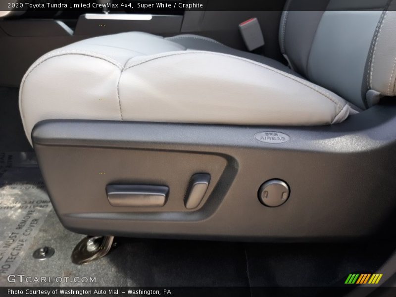 Super White / Graphite 2020 Toyota Tundra Limited CrewMax 4x4