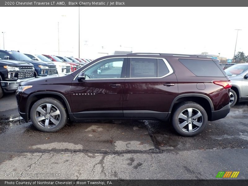  2020 Traverse LT AWD Black Cherry Metallic