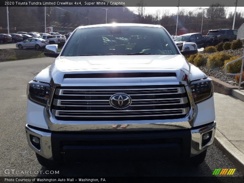 Super White / Graphite 2020 Toyota Tundra Limited CrewMax 4x4