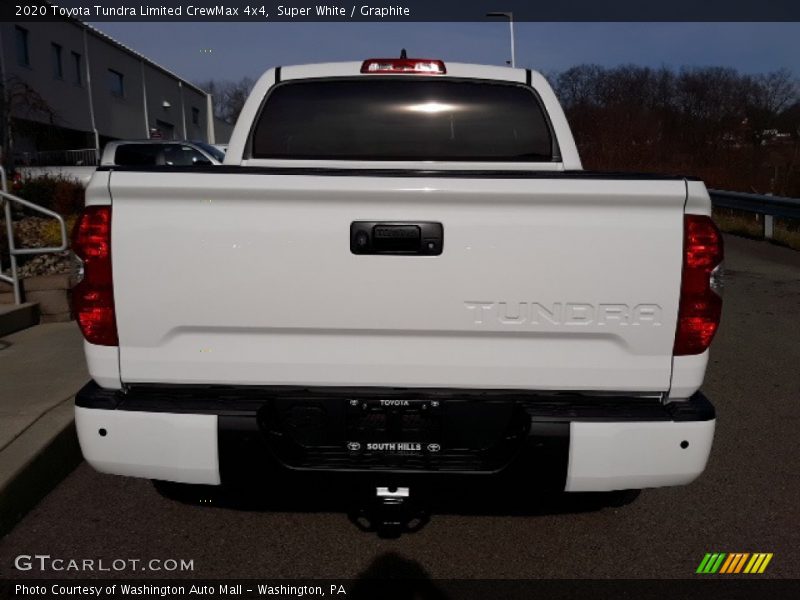 Super White / Graphite 2020 Toyota Tundra Limited CrewMax 4x4