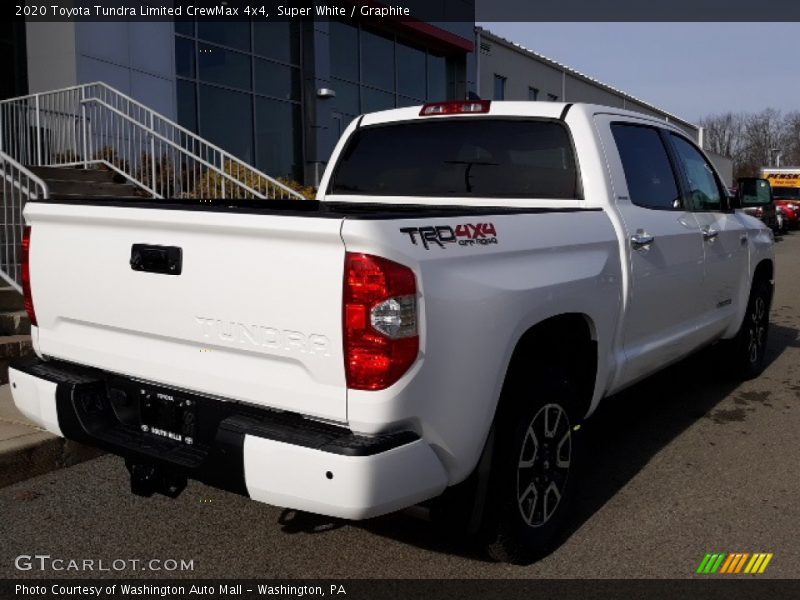 Super White / Graphite 2020 Toyota Tundra Limited CrewMax 4x4