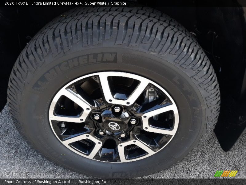 Super White / Graphite 2020 Toyota Tundra Limited CrewMax 4x4