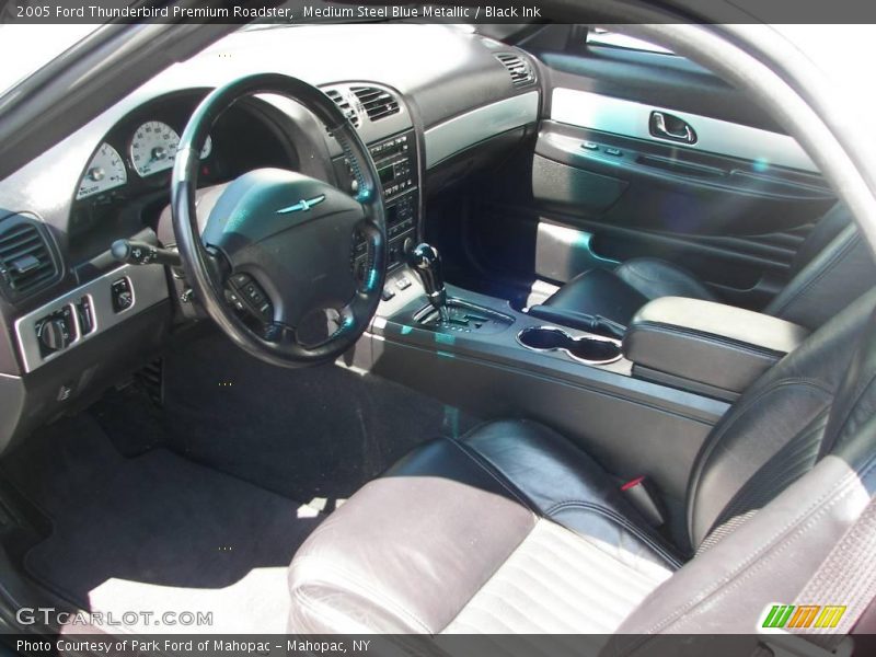 Medium Steel Blue Metallic / Black Ink 2005 Ford Thunderbird Premium Roadster