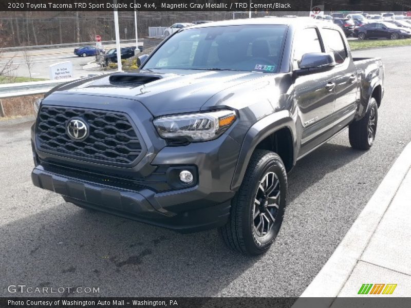 Magnetic Gray Metallic / TRD Cement/Black 2020 Toyota Tacoma TRD Sport Double Cab 4x4