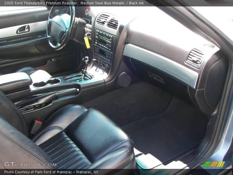 Medium Steel Blue Metallic / Black Ink 2005 Ford Thunderbird Premium Roadster