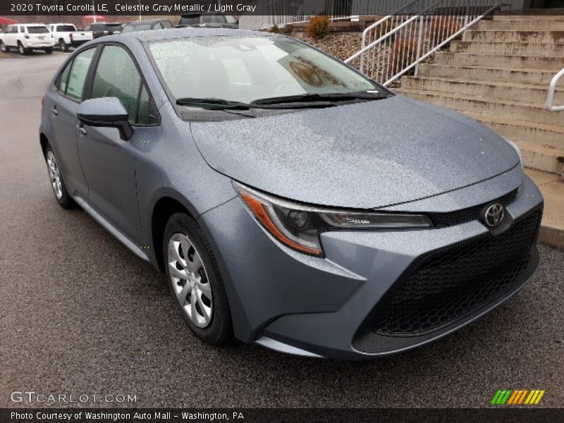 Celestite Gray Metallic / Light Gray 2020 Toyota Corolla LE