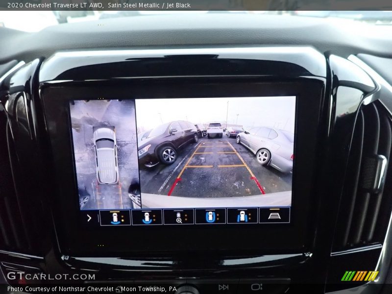 Satin Steel Metallic / Jet Black 2020 Chevrolet Traverse LT AWD