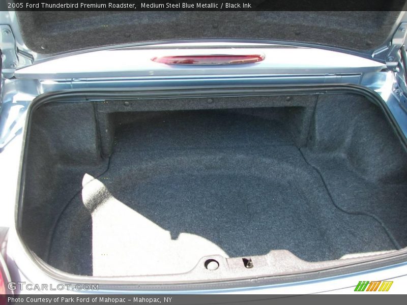 Medium Steel Blue Metallic / Black Ink 2005 Ford Thunderbird Premium Roadster