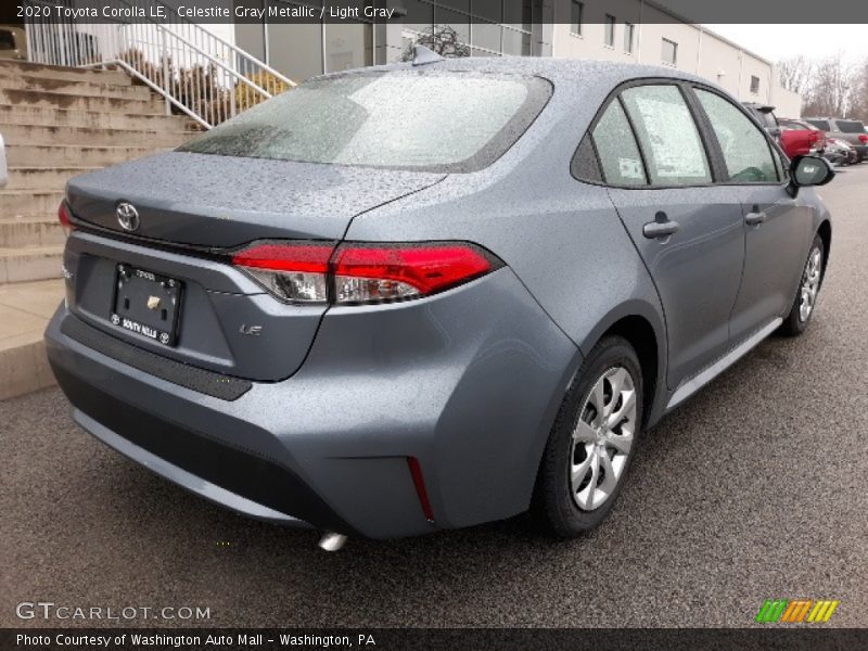 Celestite Gray Metallic / Light Gray 2020 Toyota Corolla LE