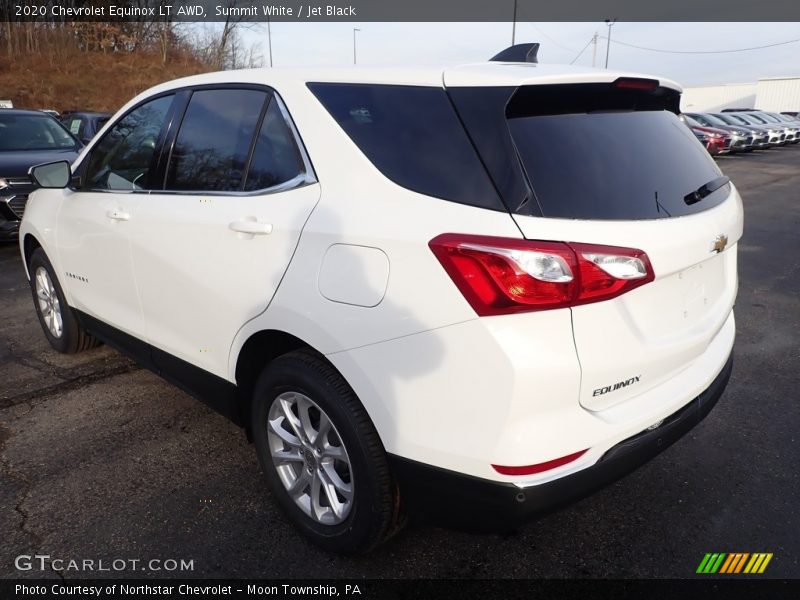 Summit White / Jet Black 2020 Chevrolet Equinox LT AWD
