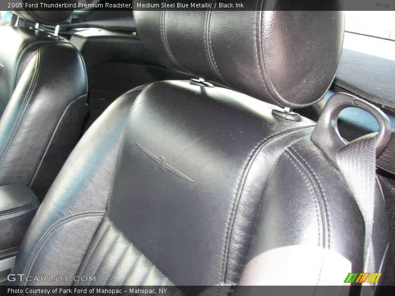Medium Steel Blue Metallic / Black Ink 2005 Ford Thunderbird Premium Roadster