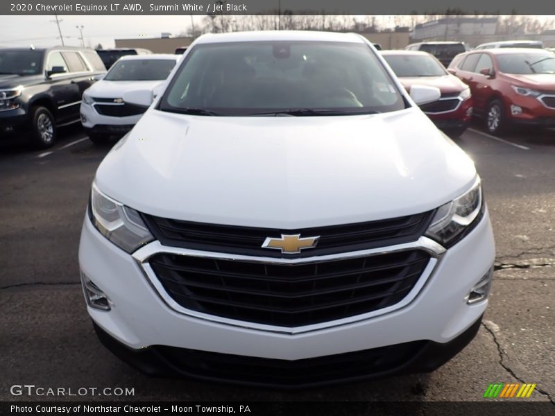 Summit White / Jet Black 2020 Chevrolet Equinox LT AWD