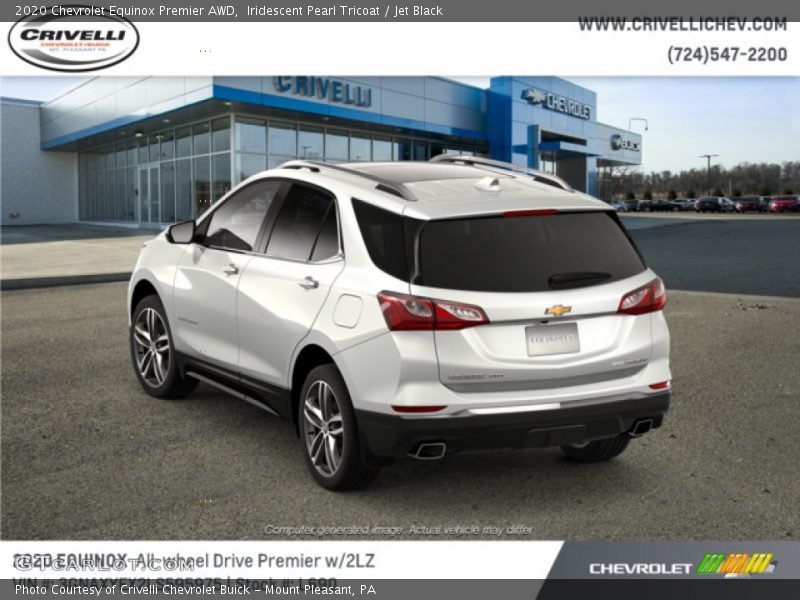 Iridescent Pearl Tricoat / Jet Black 2020 Chevrolet Equinox Premier AWD