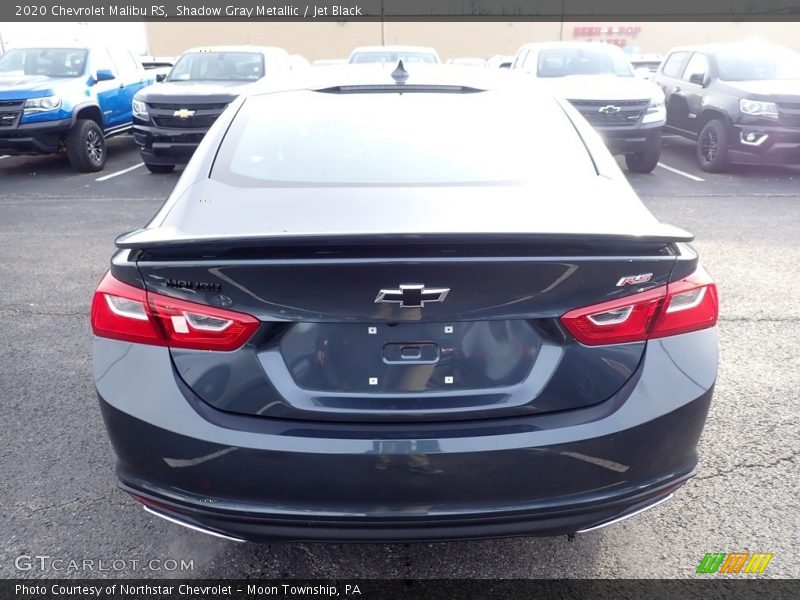 Shadow Gray Metallic / Jet Black 2020 Chevrolet Malibu RS