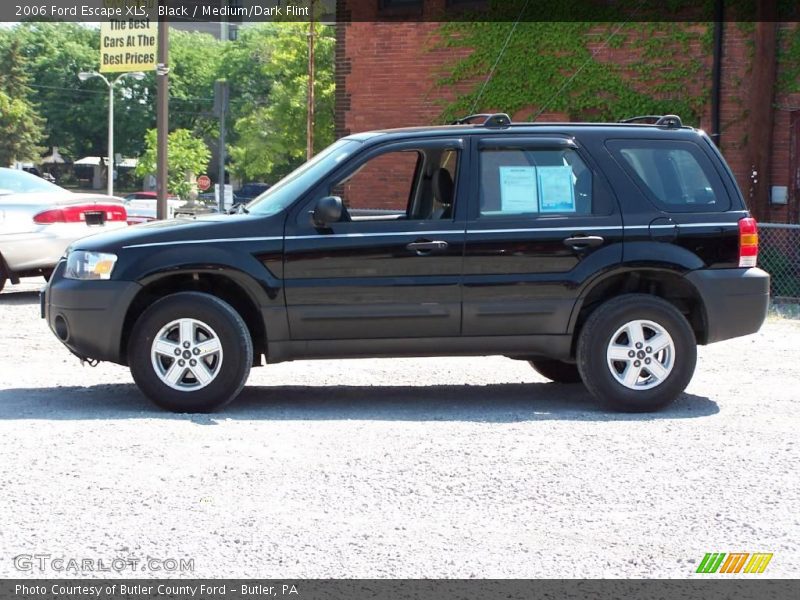 Black / Medium/Dark Flint 2006 Ford Escape XLS