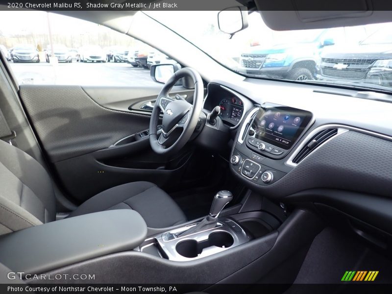 Shadow Gray Metallic / Jet Black 2020 Chevrolet Malibu RS