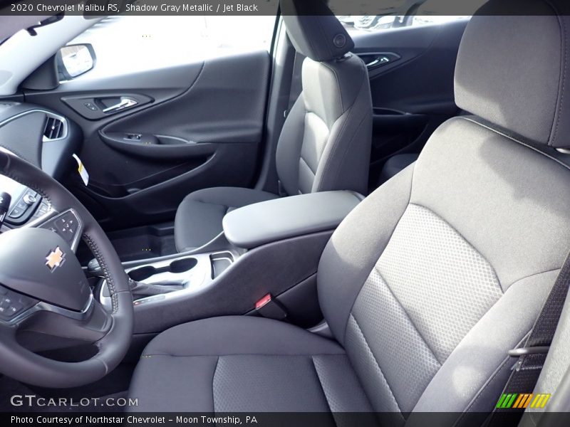 Shadow Gray Metallic / Jet Black 2020 Chevrolet Malibu RS