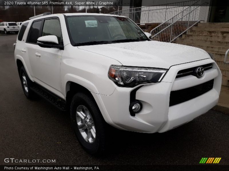 Super White / Graphite 2020 Toyota 4Runner SR5 Premium 4x4