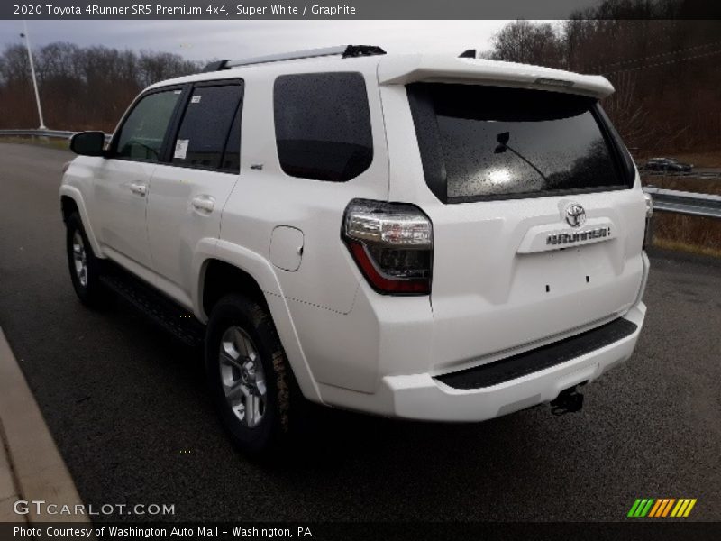 Super White / Graphite 2020 Toyota 4Runner SR5 Premium 4x4
