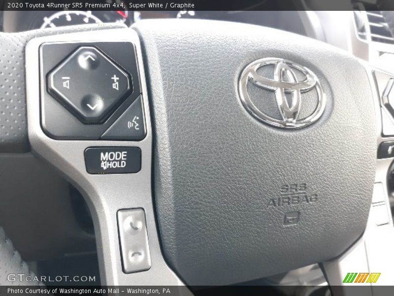 Super White / Graphite 2020 Toyota 4Runner SR5 Premium 4x4
