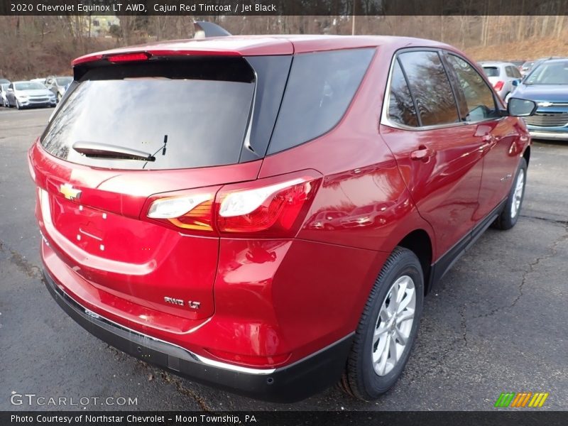 Cajun Red Tintcoat / Jet Black 2020 Chevrolet Equinox LT AWD