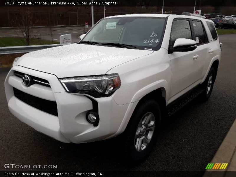 Super White / Graphite 2020 Toyota 4Runner SR5 Premium 4x4