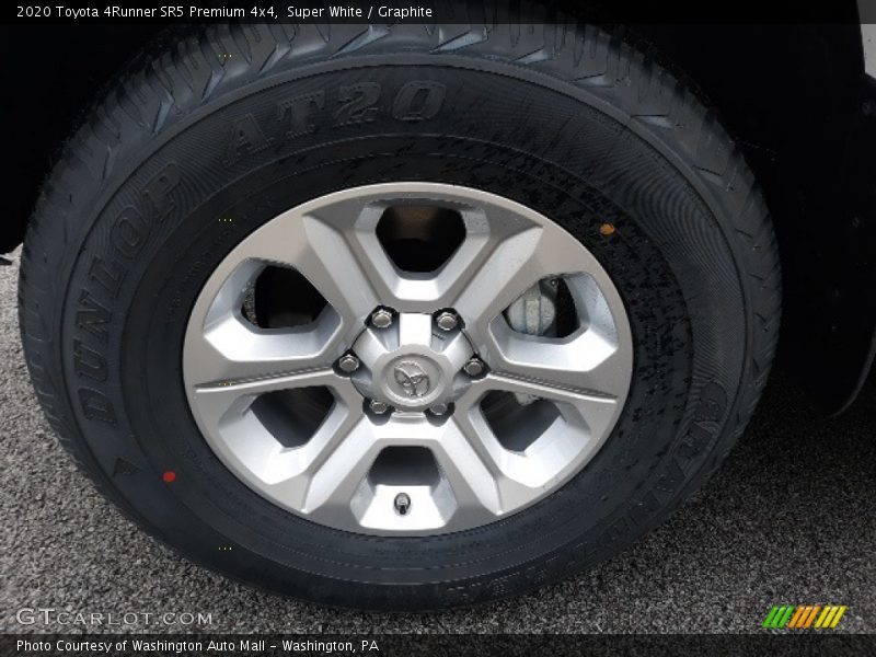 Super White / Graphite 2020 Toyota 4Runner SR5 Premium 4x4