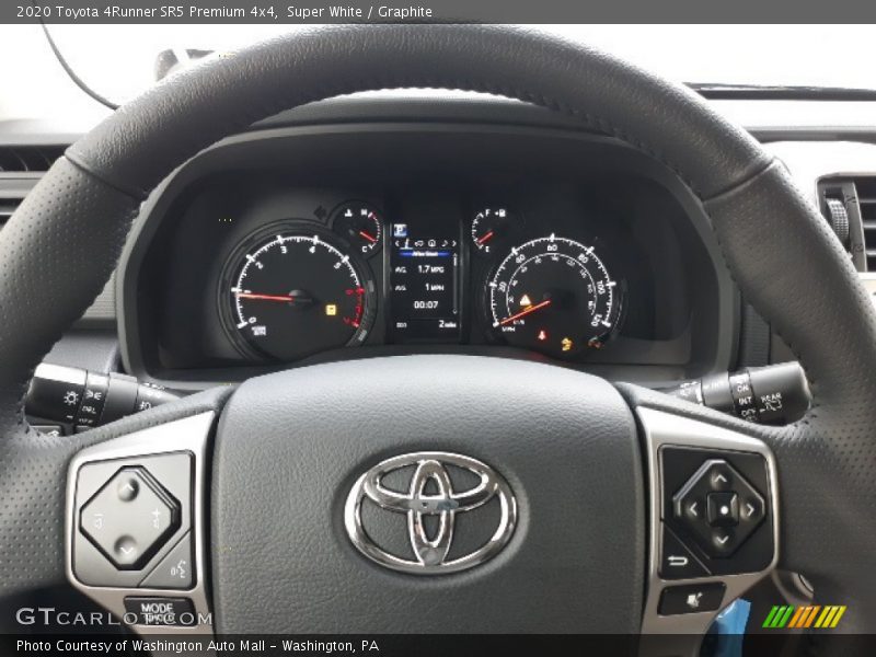 Super White / Graphite 2020 Toyota 4Runner SR5 Premium 4x4