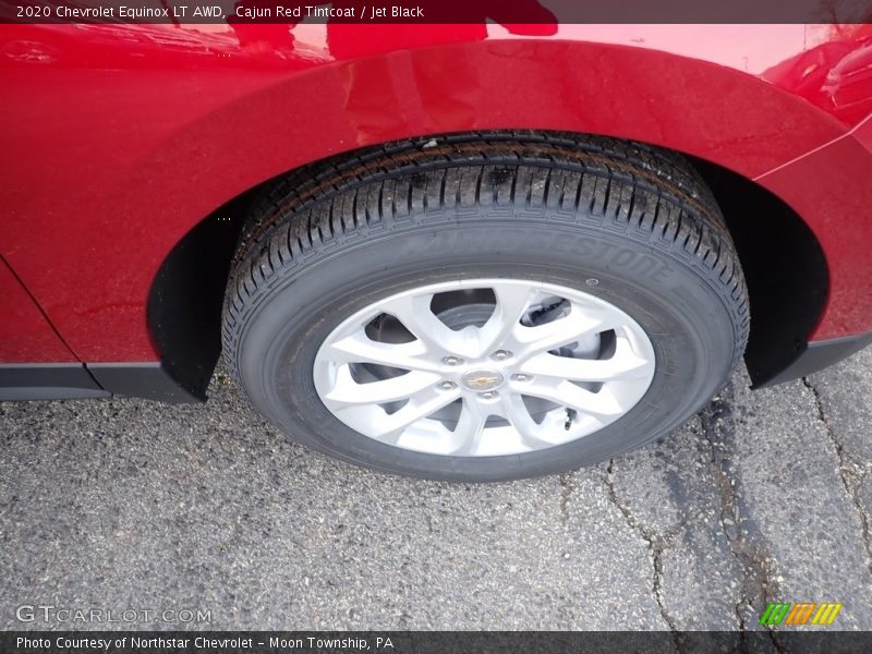 Cajun Red Tintcoat / Jet Black 2020 Chevrolet Equinox LT AWD
