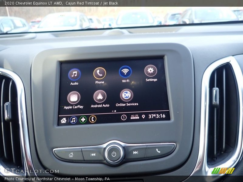 Cajun Red Tintcoat / Jet Black 2020 Chevrolet Equinox LT AWD