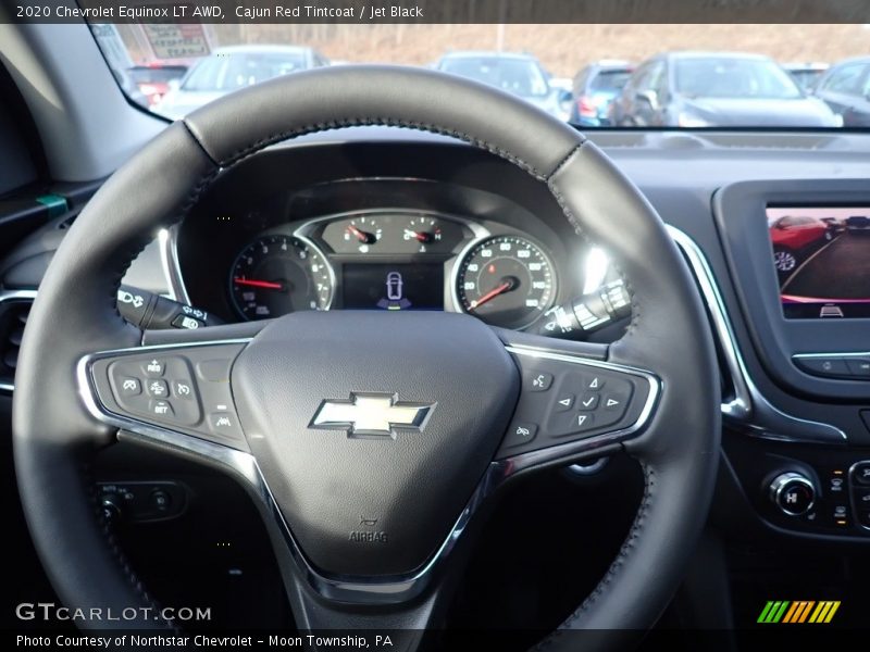 Cajun Red Tintcoat / Jet Black 2020 Chevrolet Equinox LT AWD