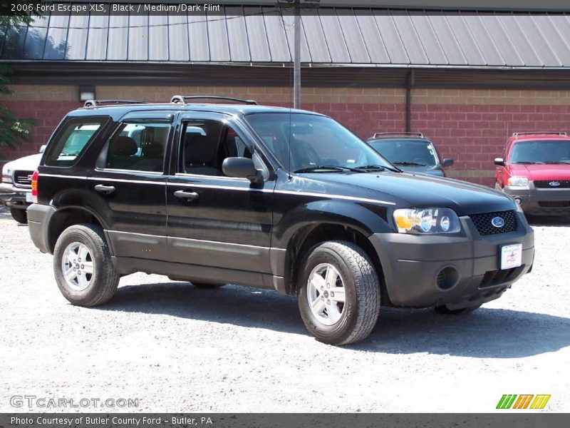 Black / Medium/Dark Flint 2006 Ford Escape XLS