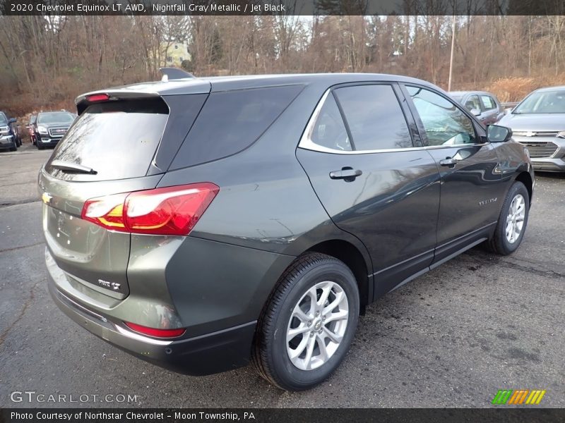 Nightfall Gray Metallic / Jet Black 2020 Chevrolet Equinox LT AWD