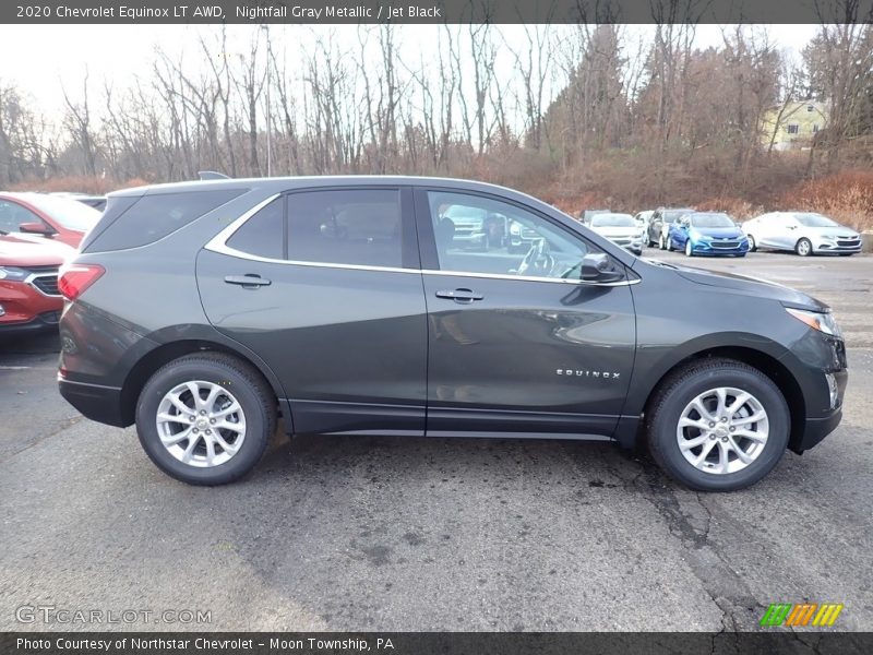 Nightfall Gray Metallic / Jet Black 2020 Chevrolet Equinox LT AWD