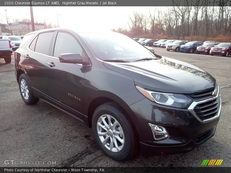 Nightfall Gray Metallic / Jet Black 2020 Chevrolet Equinox LT AWD