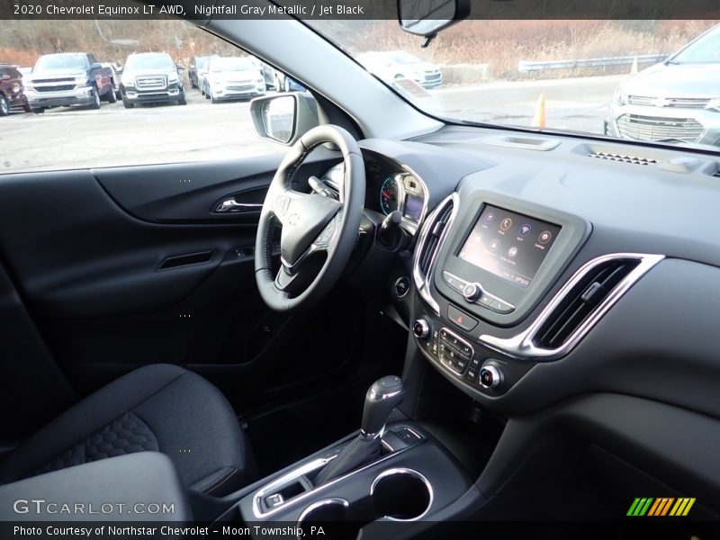 Nightfall Gray Metallic / Jet Black 2020 Chevrolet Equinox LT AWD