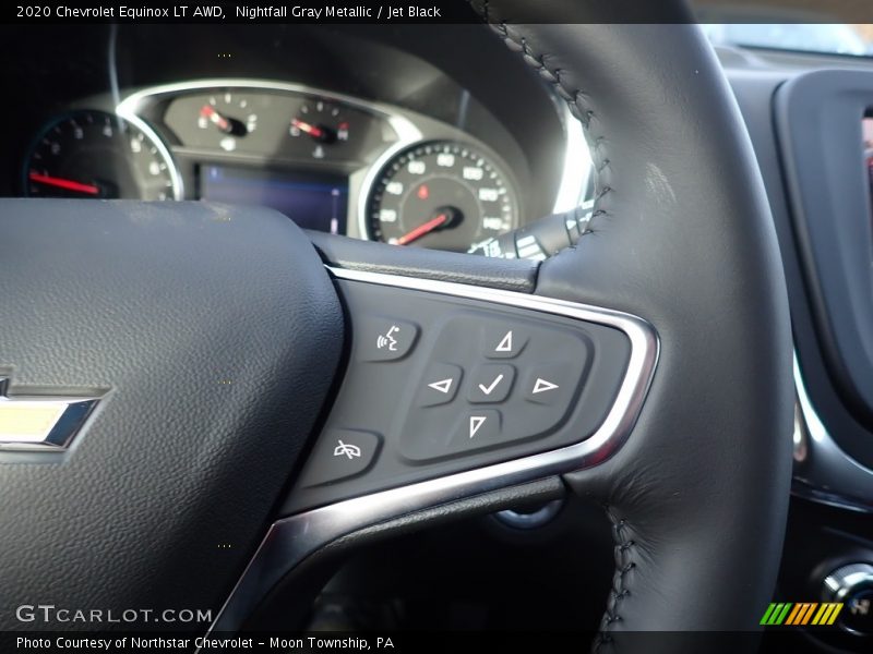 Nightfall Gray Metallic / Jet Black 2020 Chevrolet Equinox LT AWD
