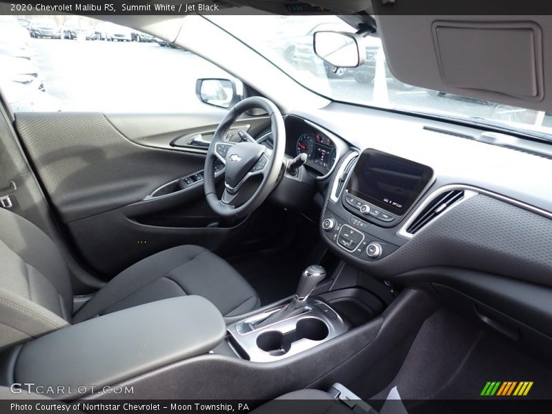 Summit White / Jet Black 2020 Chevrolet Malibu RS