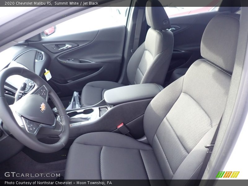 Summit White / Jet Black 2020 Chevrolet Malibu RS