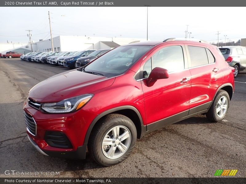 Cajun Red Tintcoat / Jet Black 2020 Chevrolet Trax LT AWD